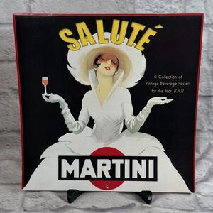 2002 Salute Vintage Beverage Advertising Poster Replicas Calendar Reuse In 2030